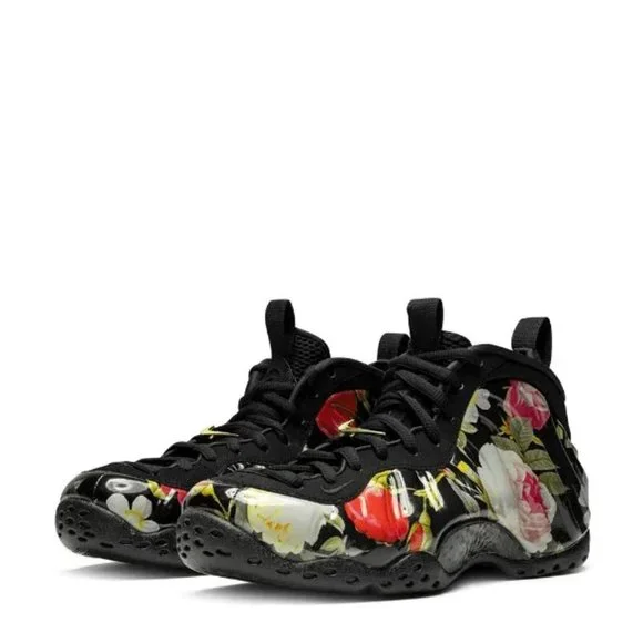 Nike Shoes Nike Air Foamposite One Black Floral Poshmark